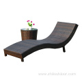 Rattan Furniture Outdoor Garden Aluminium Sun Lounger Pool